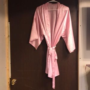 Silk robe